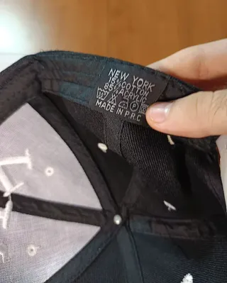 Gorra New York original visera plana.