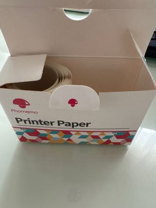 Impresora Phomemo Blanca Pequeña