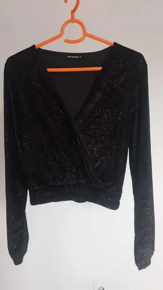 Top fiesta lentejuelas Terranova S