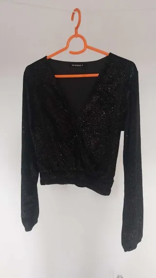 Top fiesta lentejuelas Terranova S