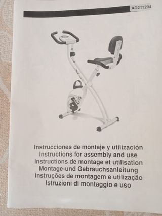 Bicicleta Estática Plegable