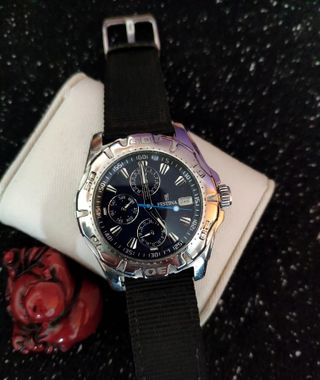 Reloj Festina Multifunción Azul y Plateado