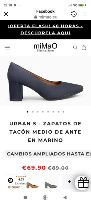 Zapatos tacón MiMao Urban S n°41