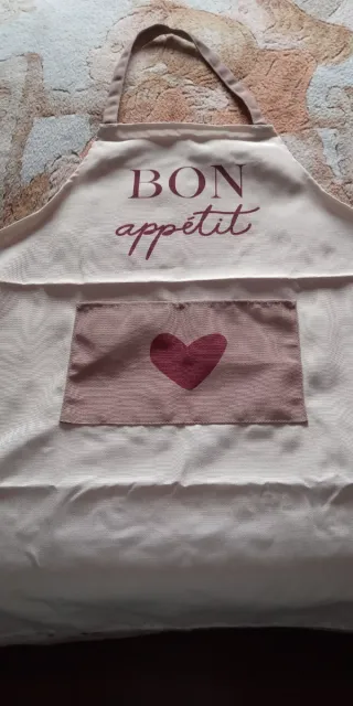 Mandil Bon appétit con corazón