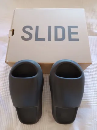 Yeezy Slide Gris Talla 38 Originales
