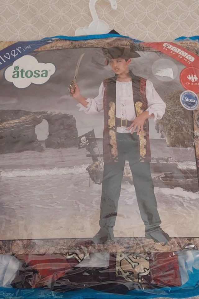 disfraz de niño de pirata