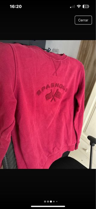 Sudadera Spagnolo Roja