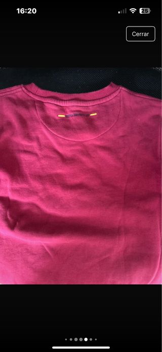 Sudadera Spagnolo Roja