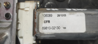 Motor elevalunas delantero derecho 99204610