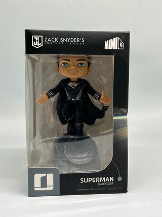 Superman Black Suit Mini Co Justice League