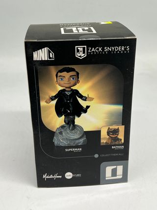 Superman Black Suit Mini Co Justice League