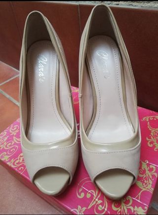 Zapatos crema