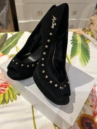 Zapatos Miss Sixty Talla 38 Negros de piel sin est
