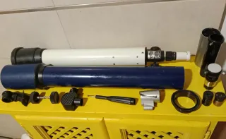 Piezas para telescopio