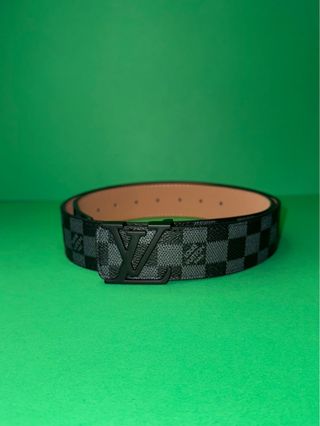 Cinturón Louis Vuitton Damier Graphite
