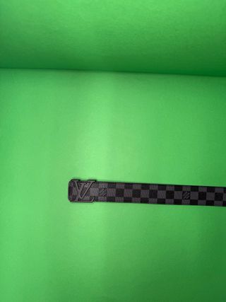 Cinturón Louis Vuitton Damier Graphite