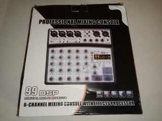 Mixer Audio 5/6 Canali Nuovo