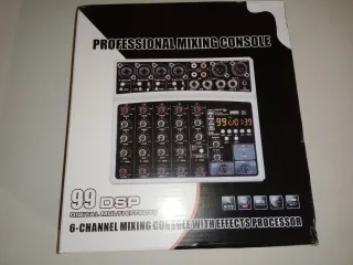 Mixer Audio 5/6 Canali Nuovo