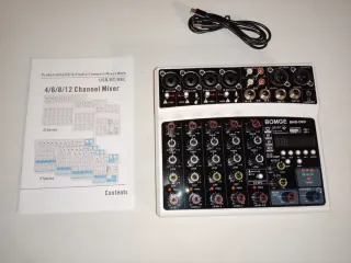 Mixer Audio 5/6 Canali Nuovo