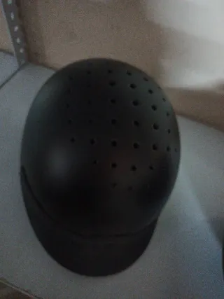 Casco equitación niño gris