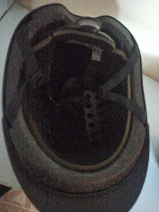 Casco equitación niño gris