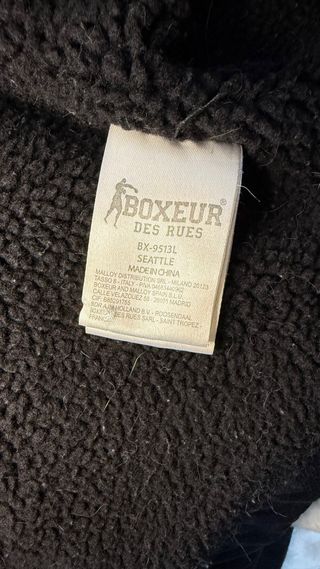 Boxeur des Rues Giacca Invernale Nera L