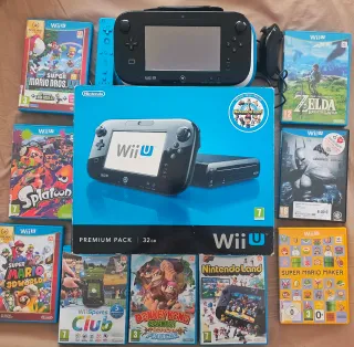 Nintendo Wii U Premium Pack 32GB + 10 Juegos