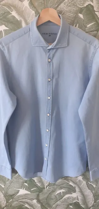 Camisa Scalperse Azul Talla M