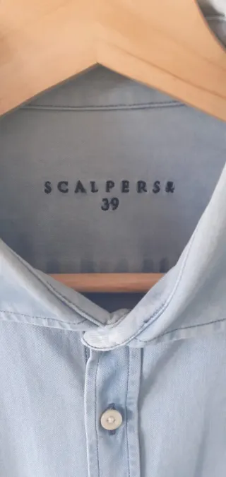 Camisa Scalperse Azul Talla M