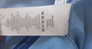 Camisa Scalperse Azul Talla M