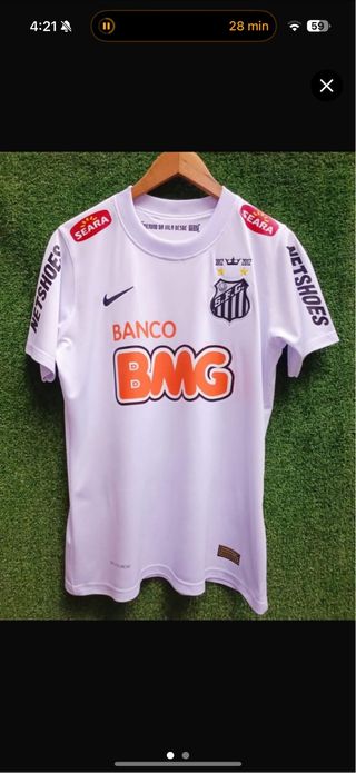 Camiseta Santos FC Talla M Neymar JR
