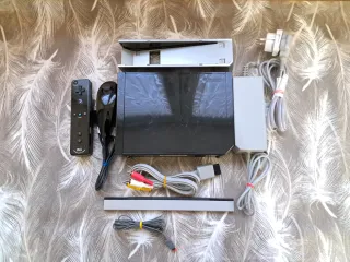 Nintendo Wii Console Nera