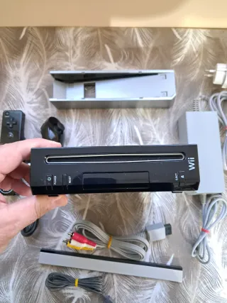 Nintendo Wii Console Nera