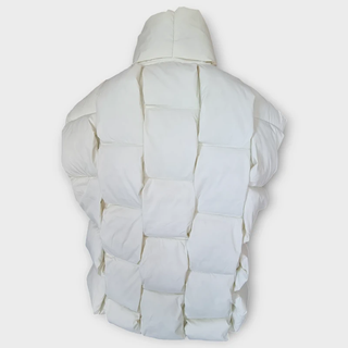 Chaleco unisex a cuadros tridimensional