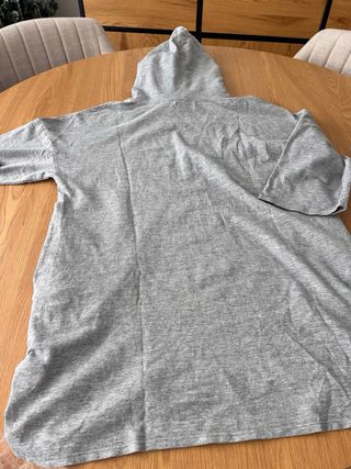 Vestido Sudadera Zara Gris XS