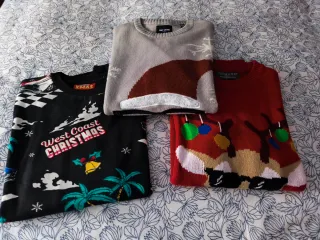 Lote 3 Jerseys Navideños