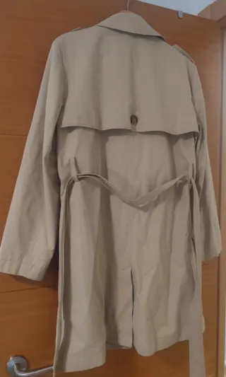 Gabardina Easy Wear Beige Talla XL