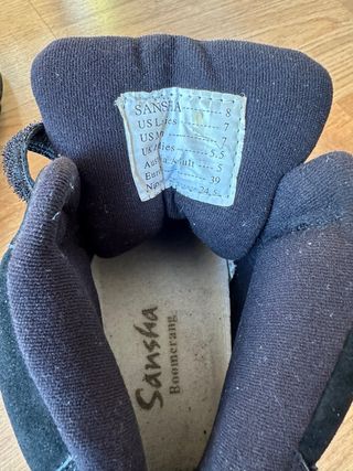 Zapatillas de baile de piel Sansha Boomerang