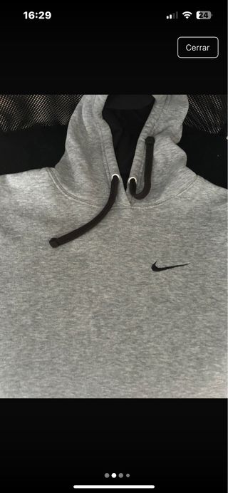 Sudadera Nike Gris