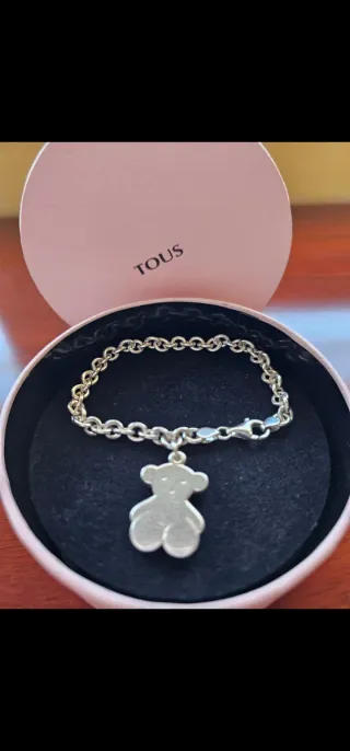 Pulsera Tous Oso Plata