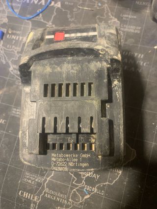 Batería Metabo 18V LiHD 5.5Ah CAS