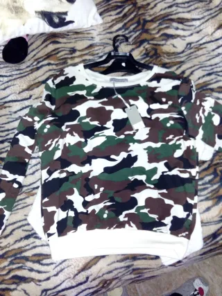Sudadera camuflaje Nueva