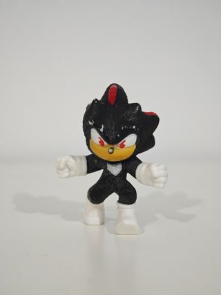 Figuras Super Sonic y Shadow the Hedgehog