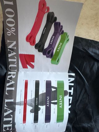 Bandas de resistencia INTEY