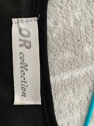 Top negro lentejuelas y transparencias