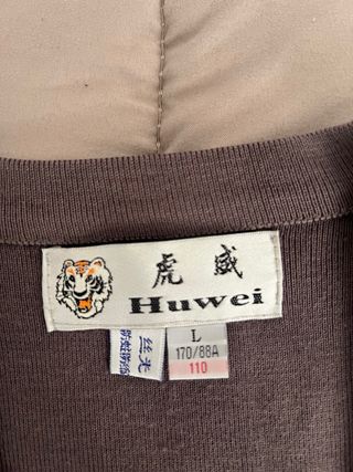 Maglione a V da uomo/donna marca Huwei, taglia L.