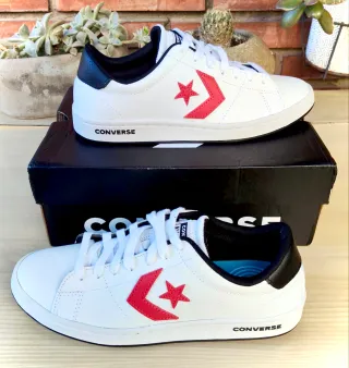 T-38, Zapatillas Converse All Star Blancas, Unisex