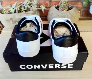 T-38, Zapatillas Converse All Star Blancas, Unisex