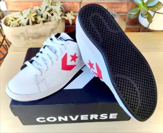 T-38, Zapatillas Converse All Star Blancas, Unisex