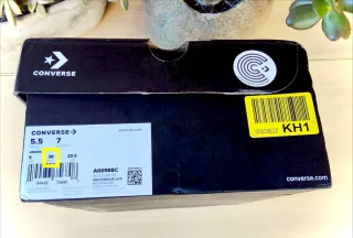 T-38, Zapatillas Converse All Star Blancas, Unisex